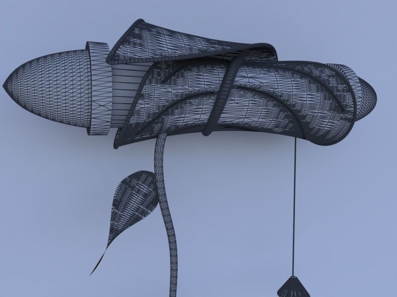 evisca leafy light 3D model_1