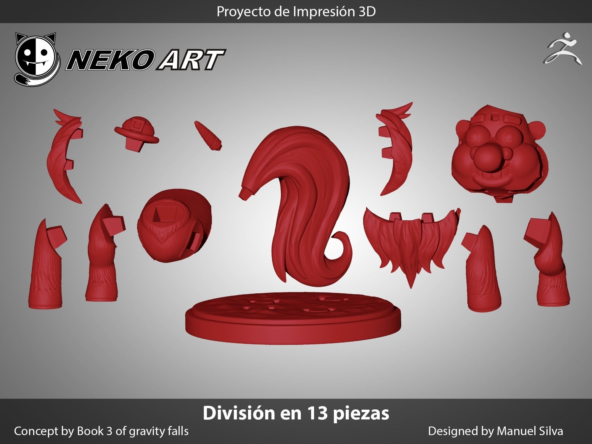 DUENDECORNIO - LEPRECORN Free 3D print model_2