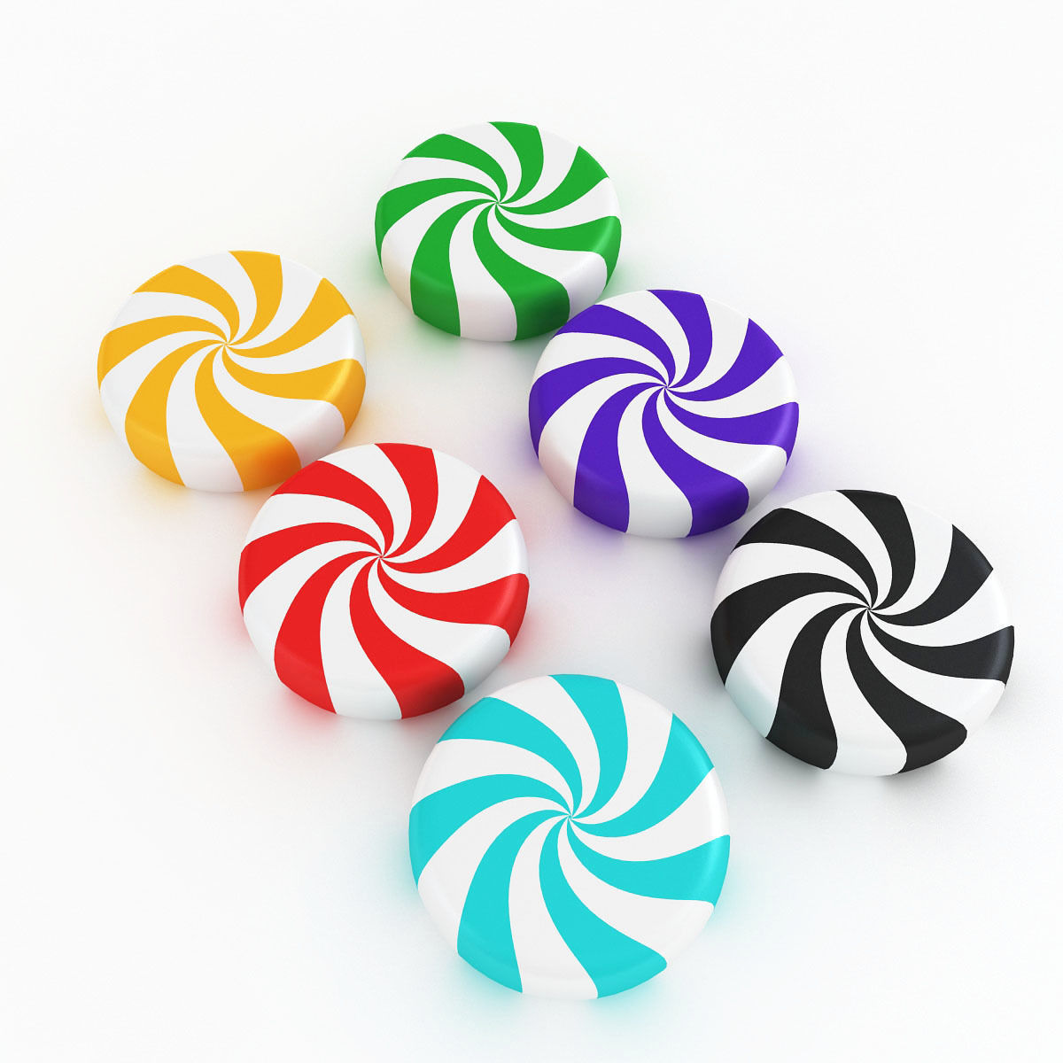 Starlight Candy 3D model_2