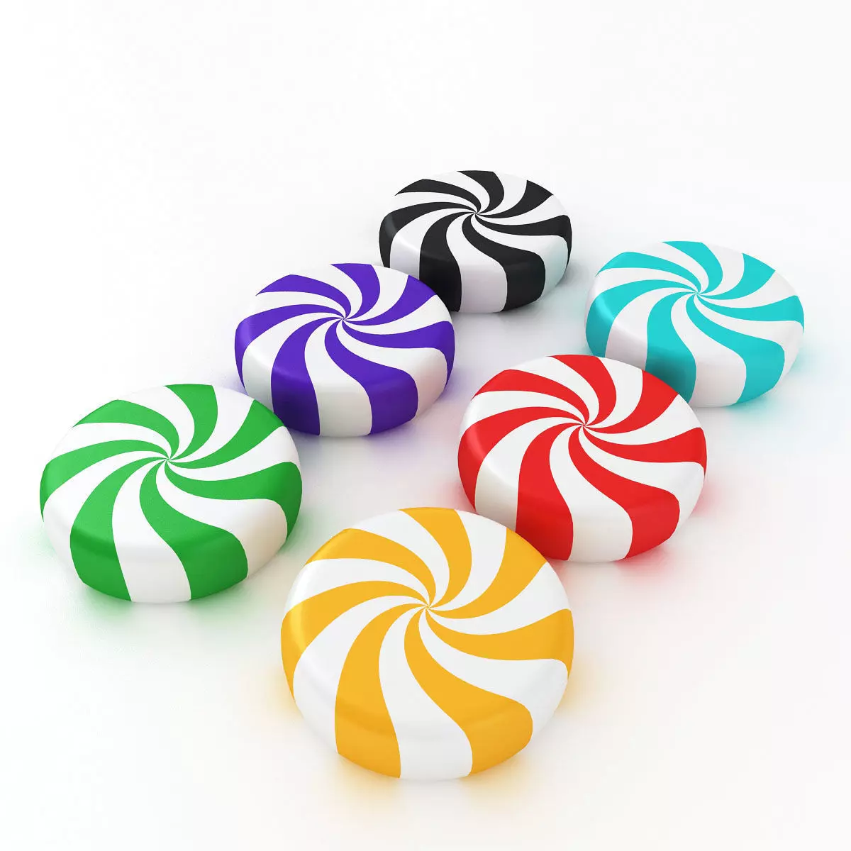 Starlight Candy 3D model_0