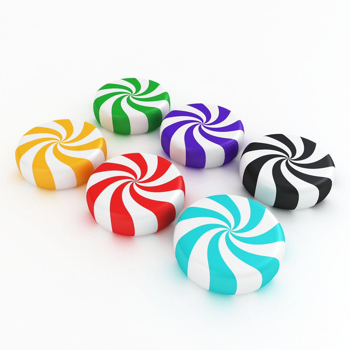 Starlight Candy 3D model_1