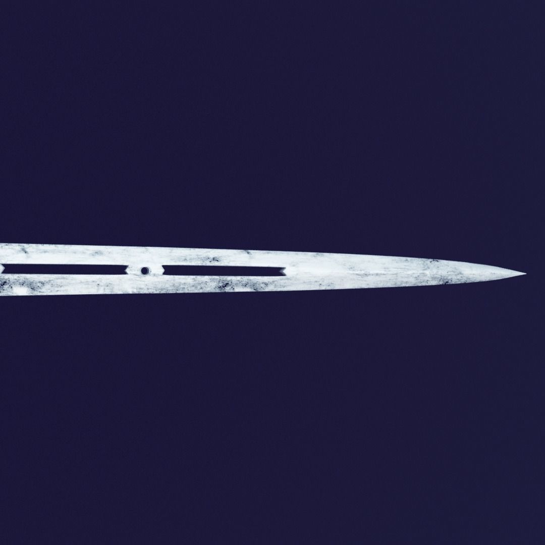 dagger - ancient italian 3D model_3