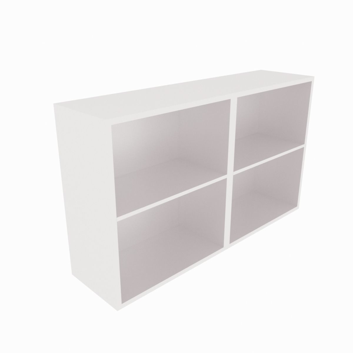Cabinet bookcase 3D model_2