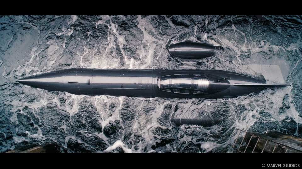 Captain America Hydra Submarine 3D print model_2