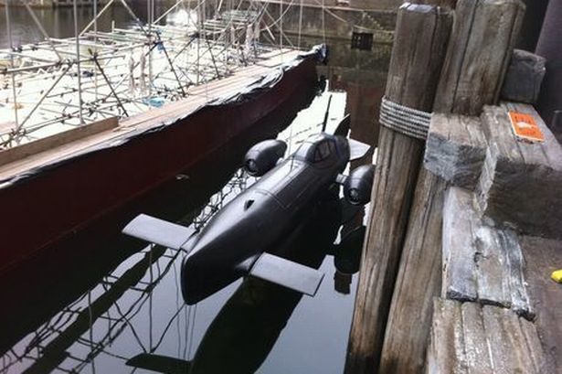 Captain America Hydra Submarine 3D print model_1