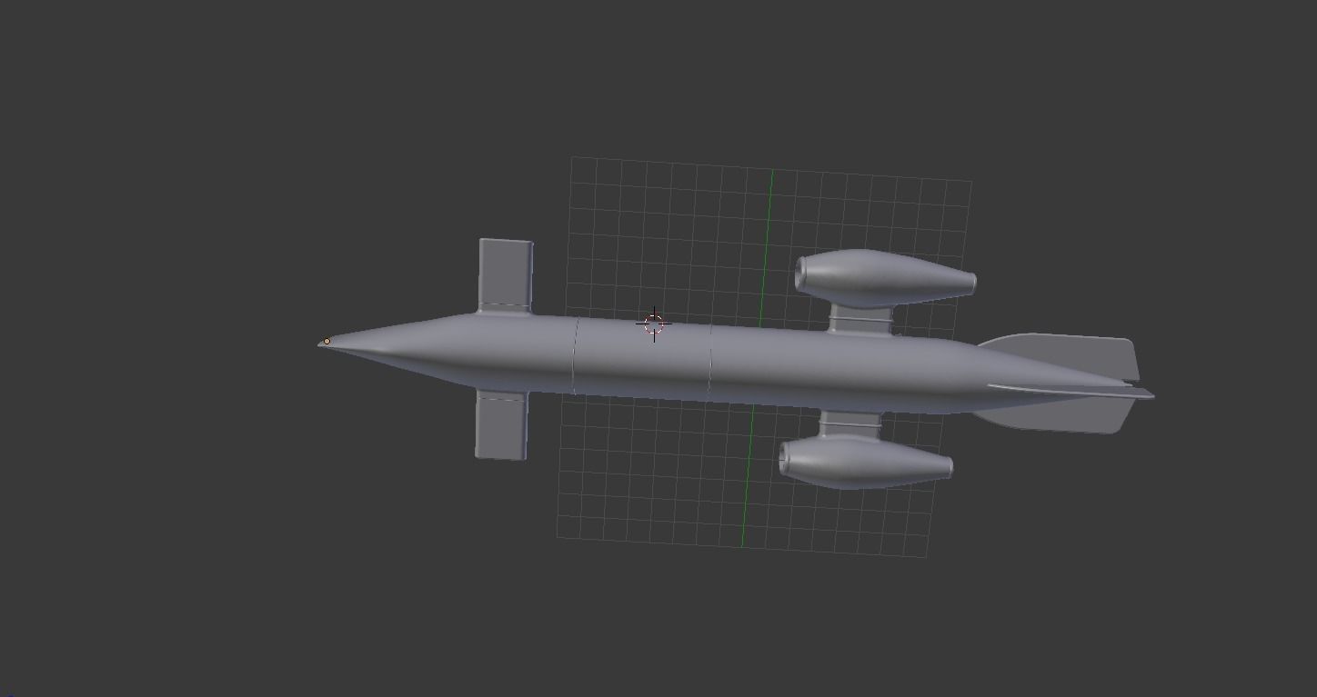 Captain America Hydra Submarine 3D print model_6