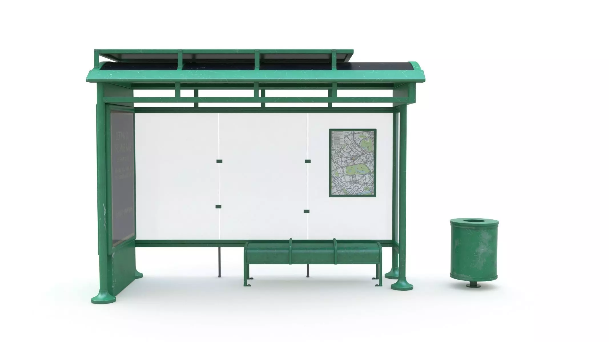 Bus Stop 04 3D model