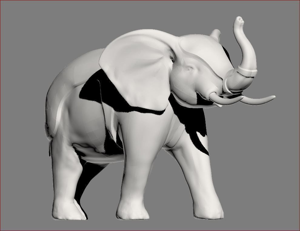 ACCESSORIES 3 cup with orange handle 3D model_14