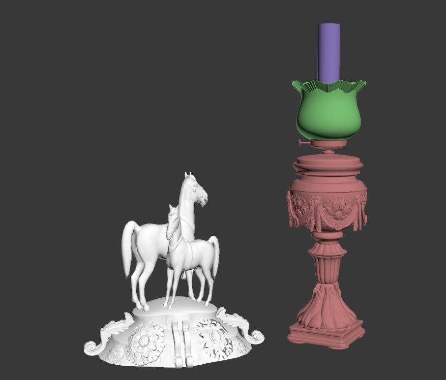 ACCESSORIES 3 cup with orange handle 3D model_97