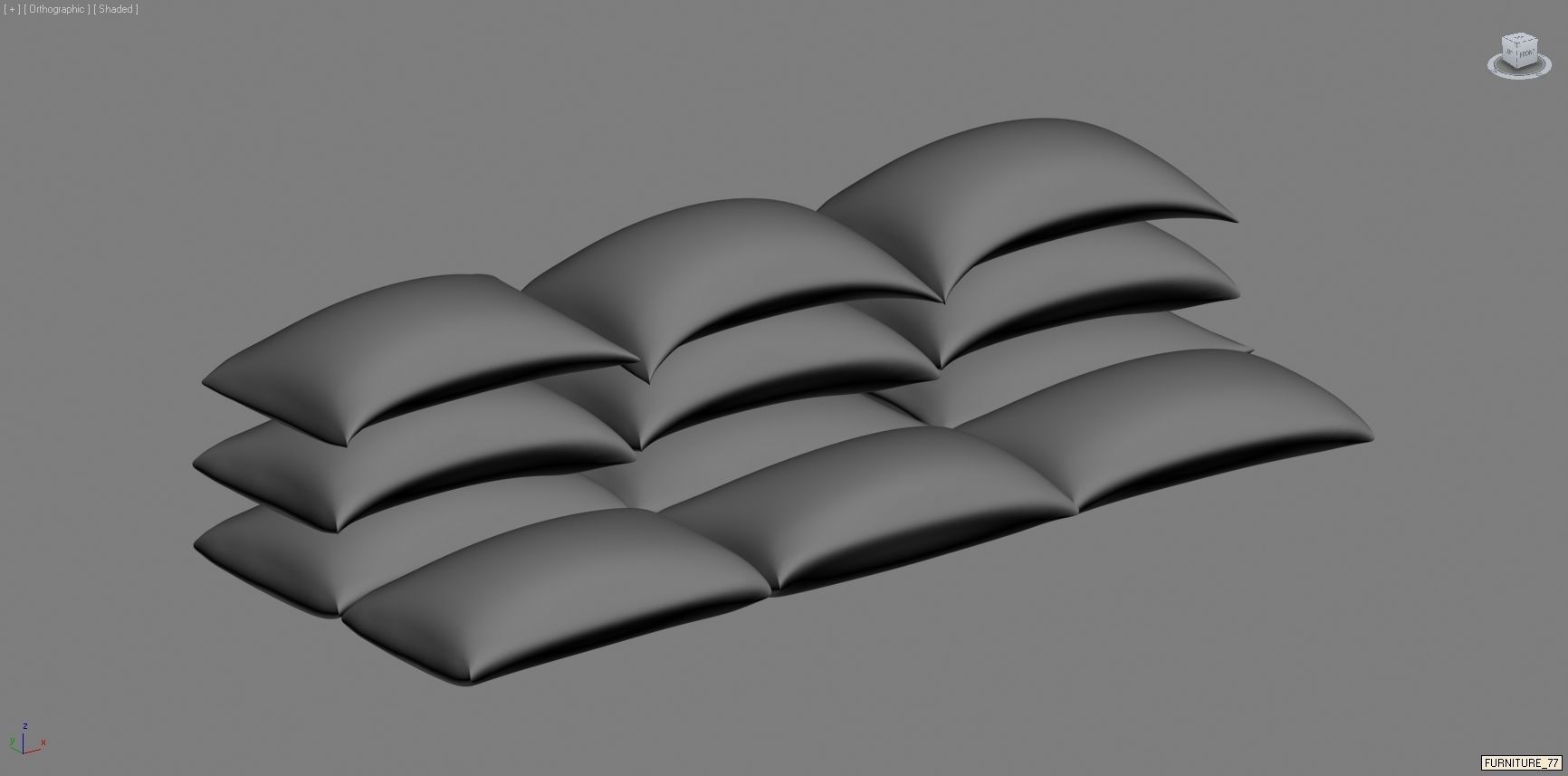 ACCESSORIES 3 cup with orange handle 3D model_91