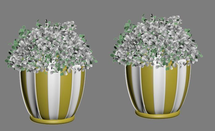 ACCESSORIES 3 cup with orange handle 3D model_41