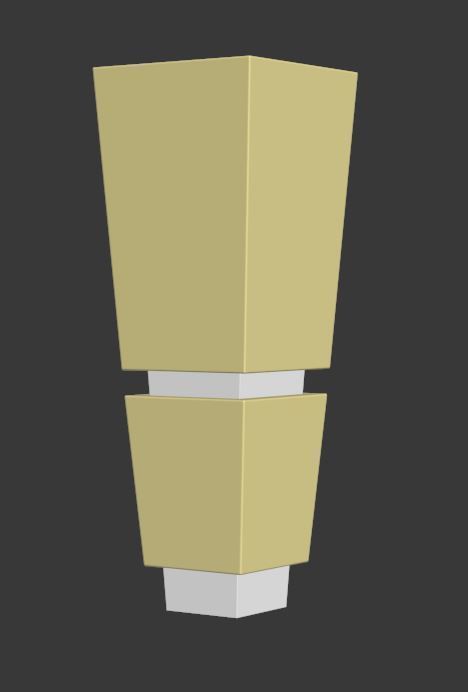 ACCESSORIES 3 cup with orange handle 3D model_21