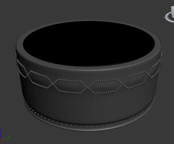 ACCESSORIES 3 cup with orange handle 3D model_45