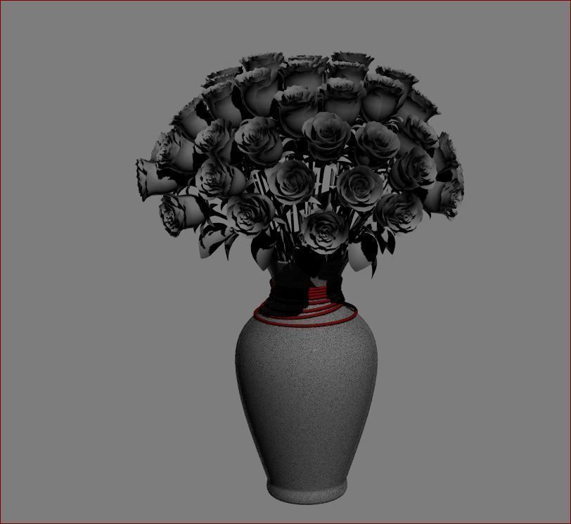 ACCESSORIES 3 cup with orange handle 3D model_10