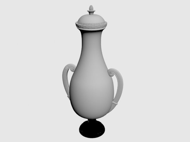 ACCESSORIES 3 cup with orange handle 3D model_47