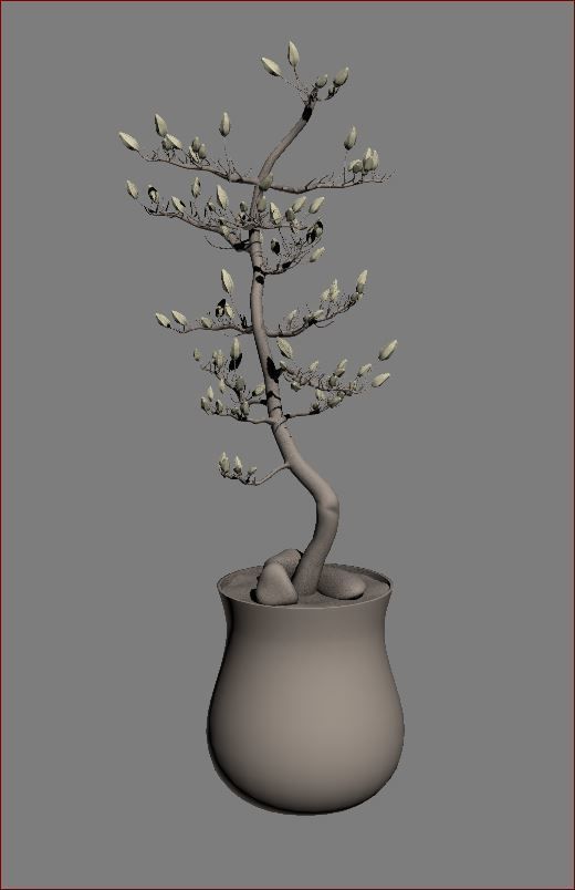 ACCESSORIES 3 cup with orange handle 3D model_11