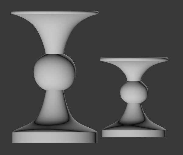 ACCESSORIES 3 cup with orange handle 3D model_55