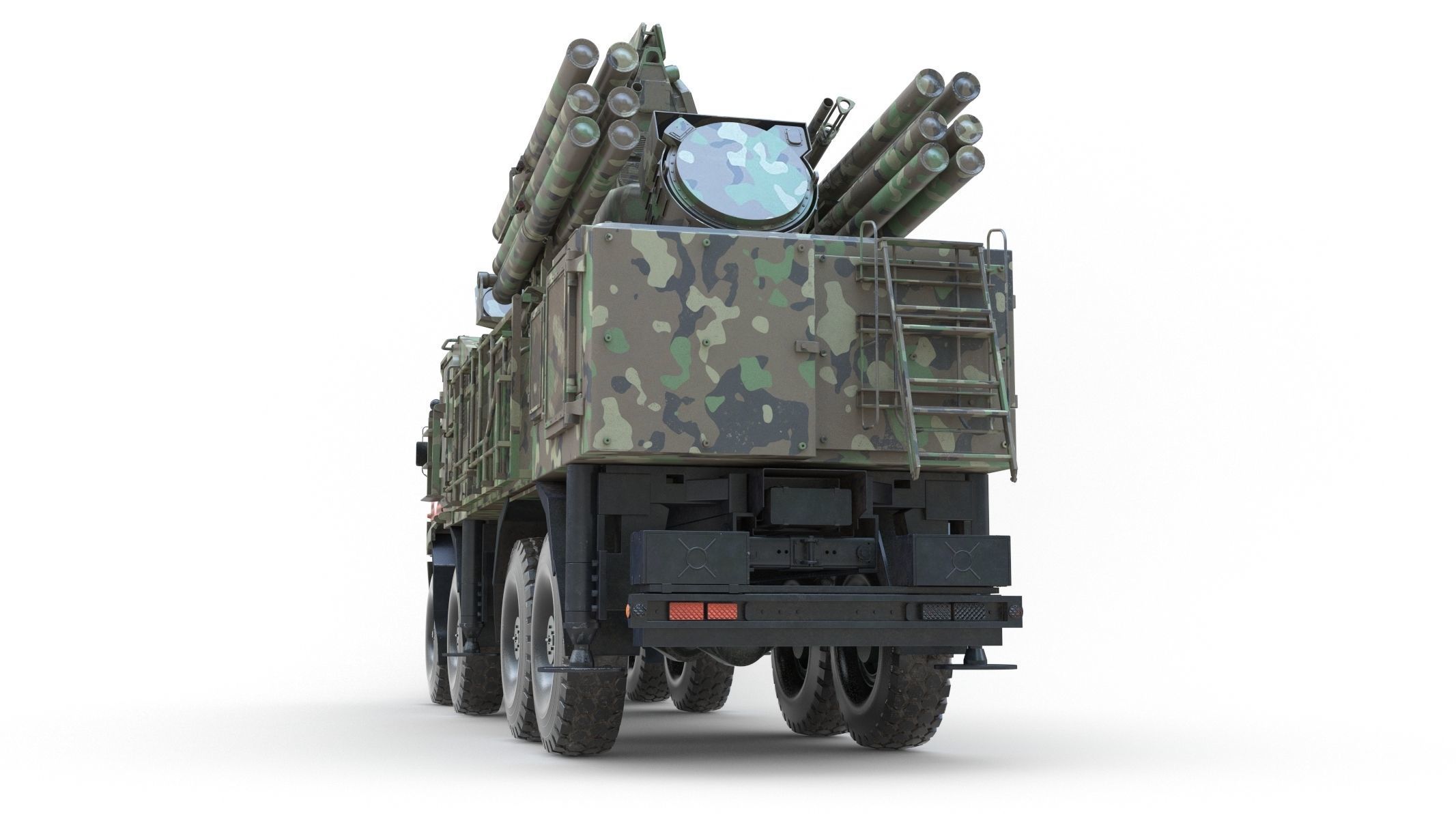 SA 22 Pantsir S1 Camo 3D model_11