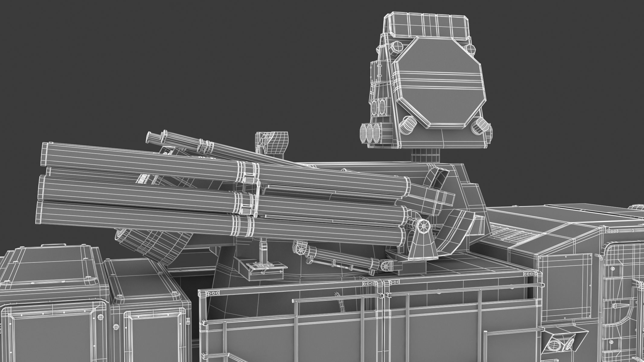 SA 22 Pantsir S1 Camo 3D model_29