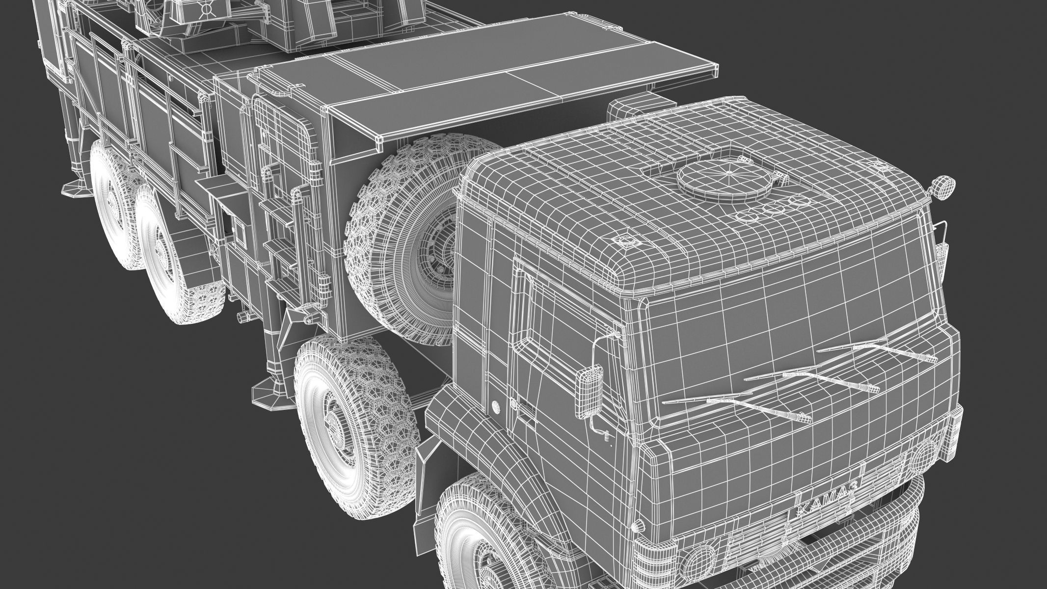 SA 22 Pantsir S1 Camo 3D model_26