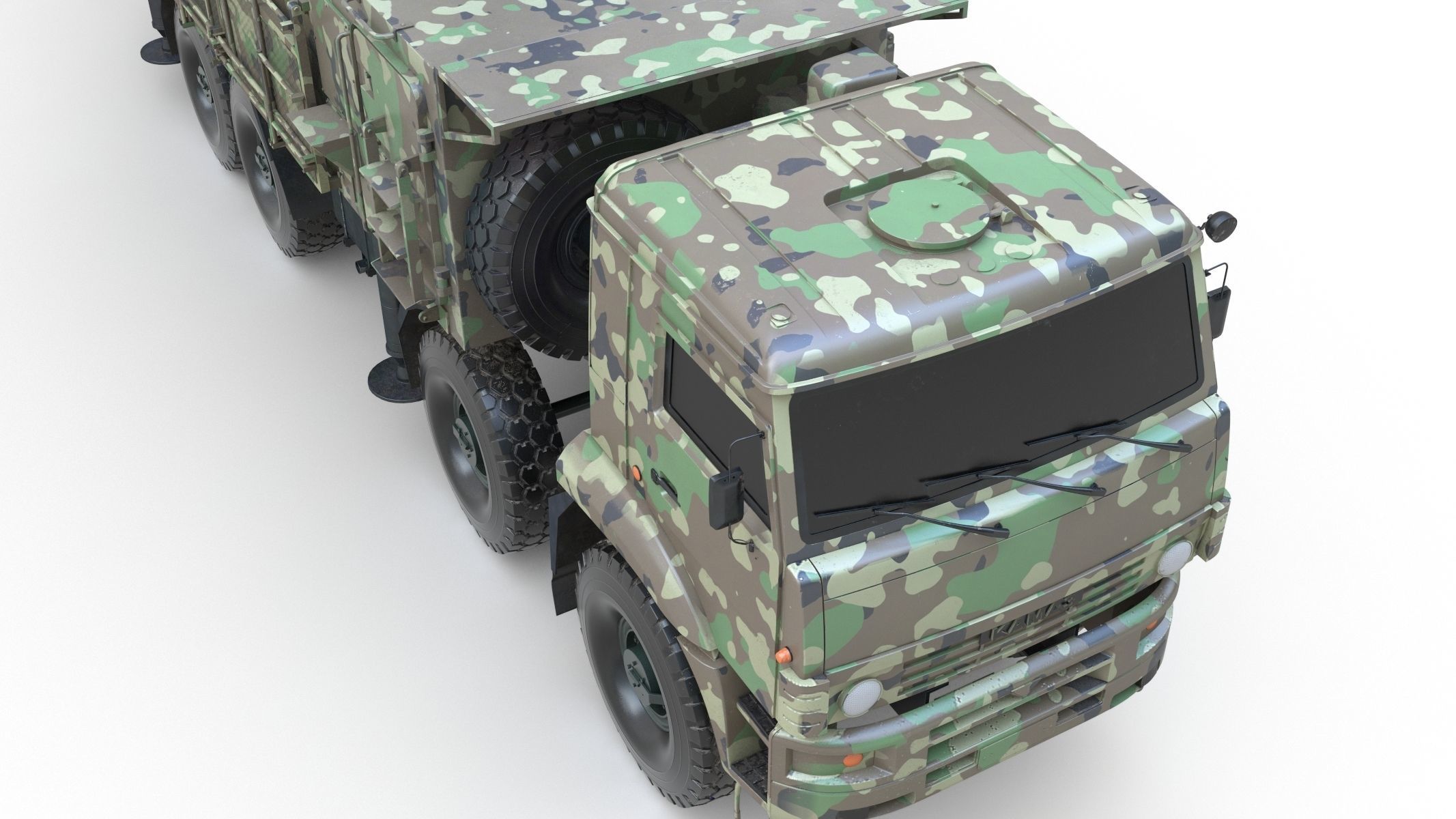 SA 22 Pantsir S1 Camo 3D model_9