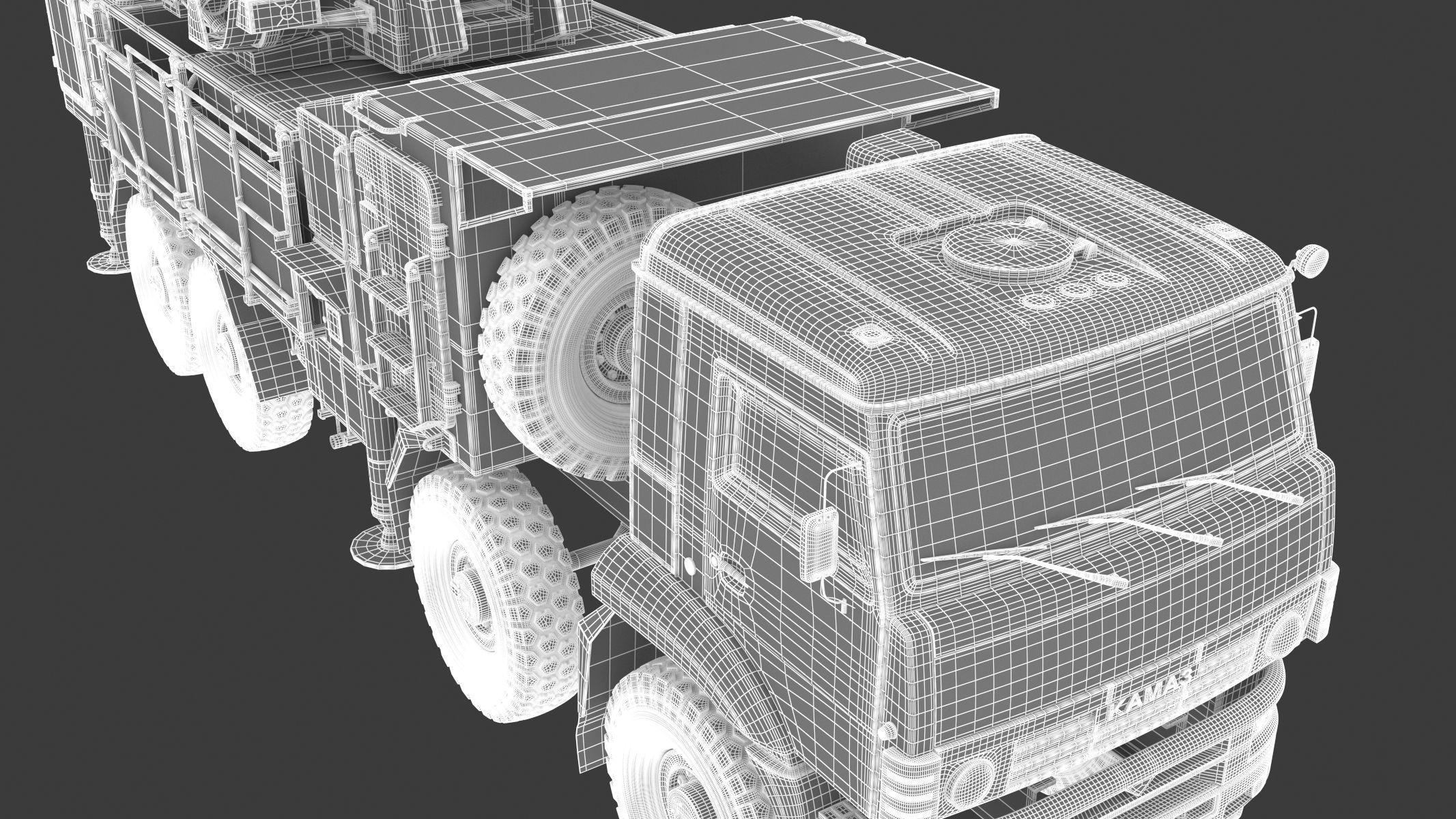 SA 22 Pantsir S1 Camo 3D model_27