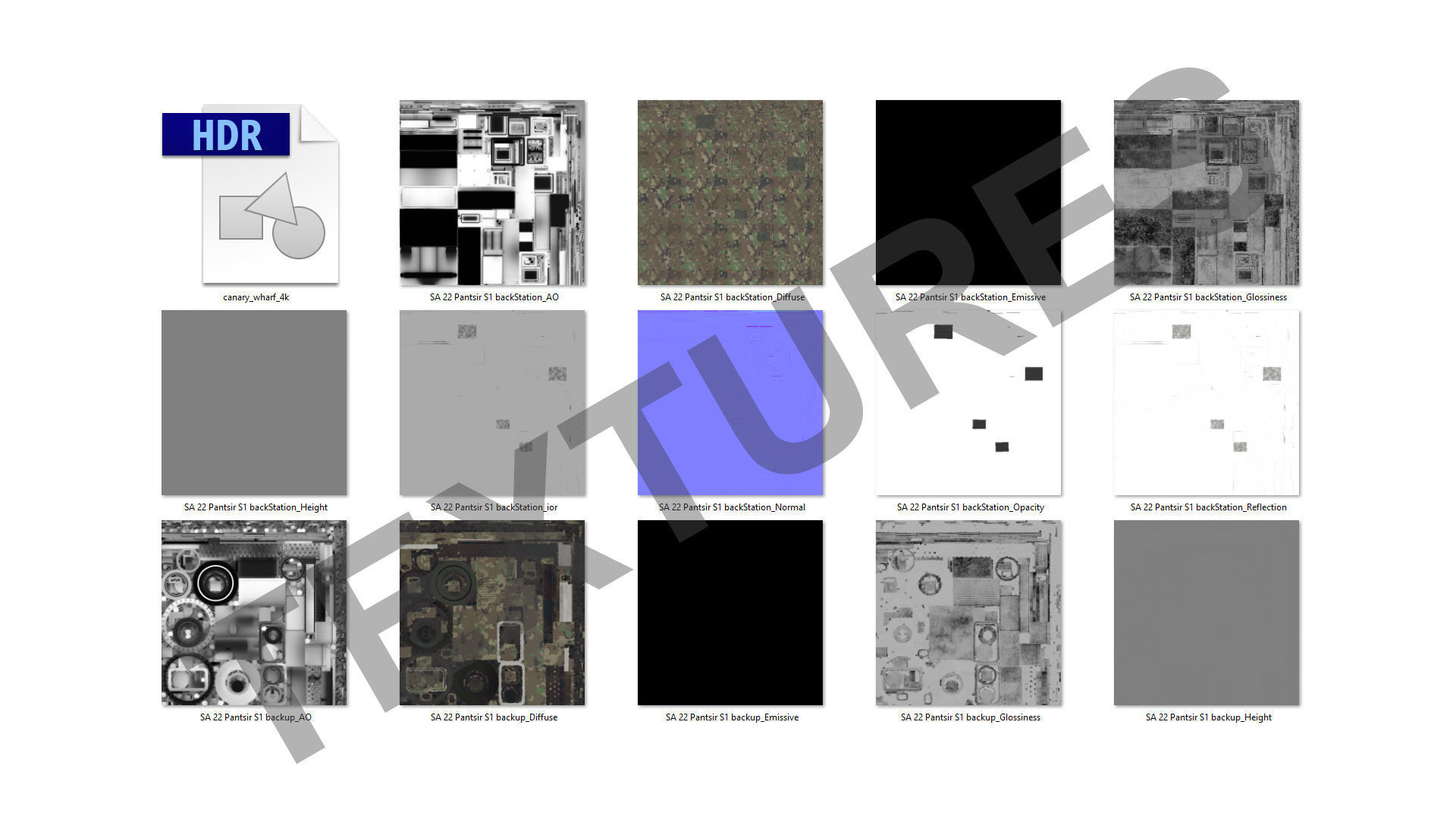 SA 22 Pantsir S1 Camo 3D model_30