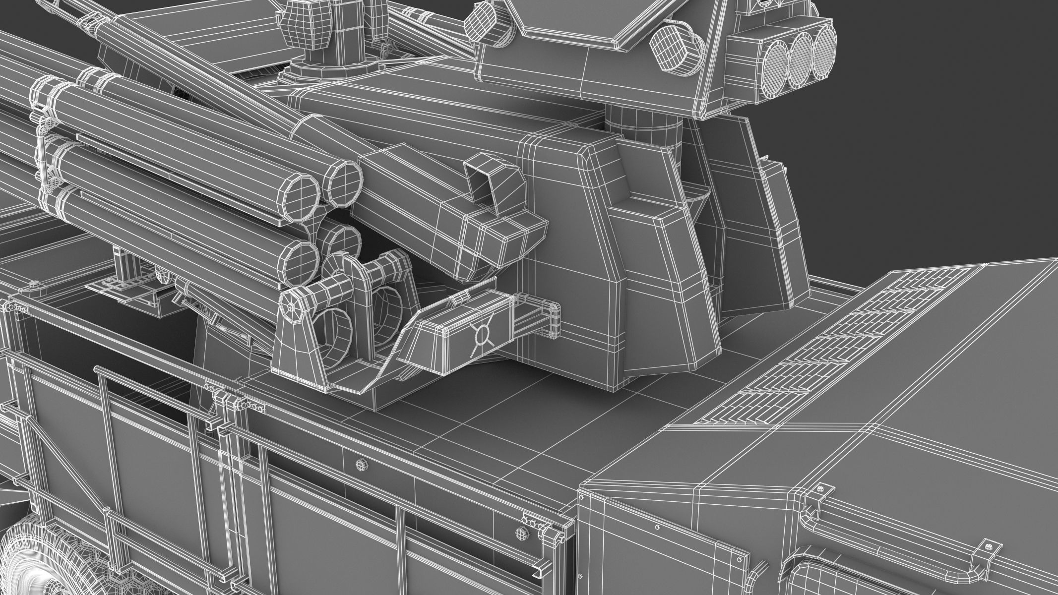 SA 22 Pantsir S1 Camo 3D model_24