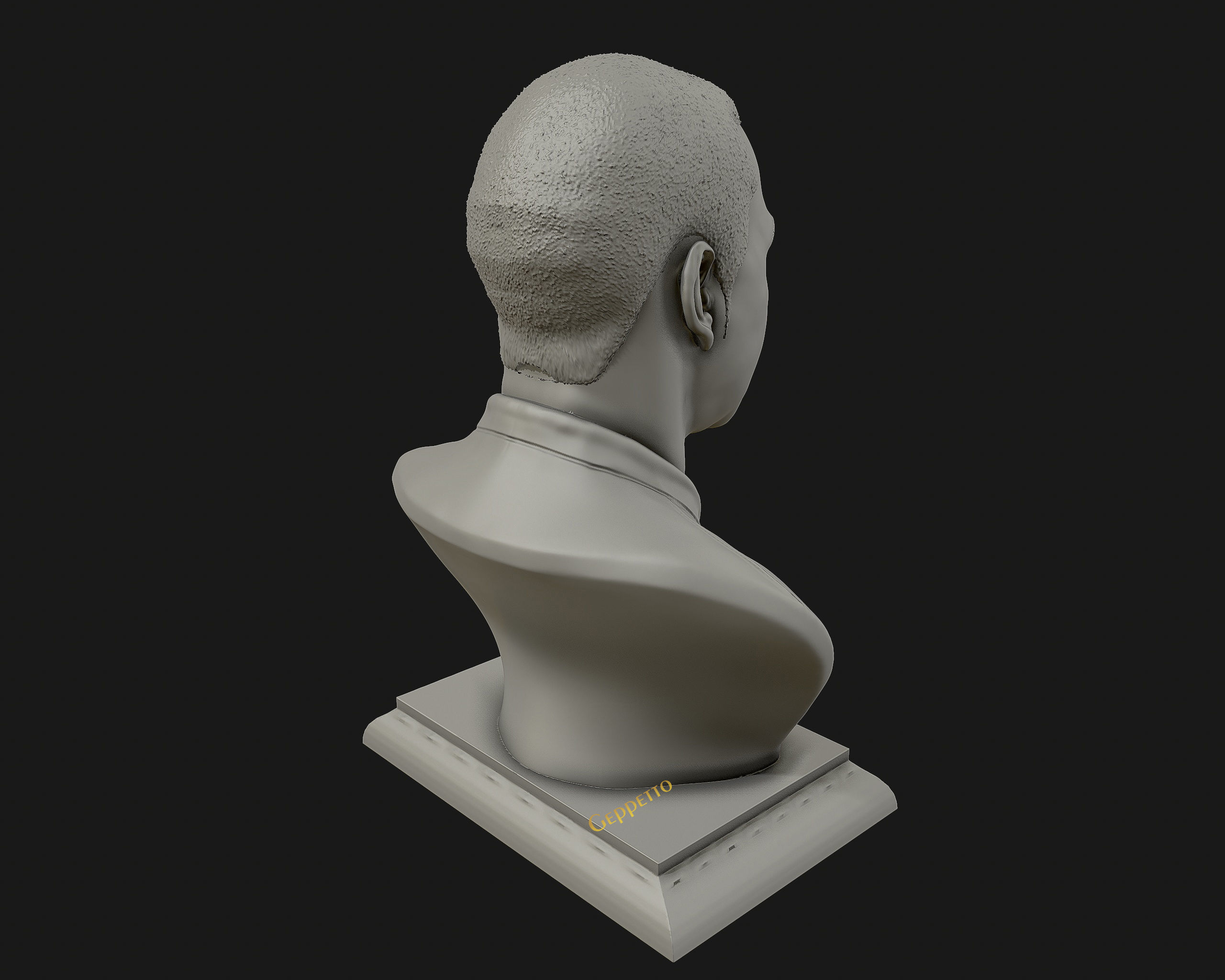 Jay Z Portrait sculpture ready to 3D print 3D print model_19