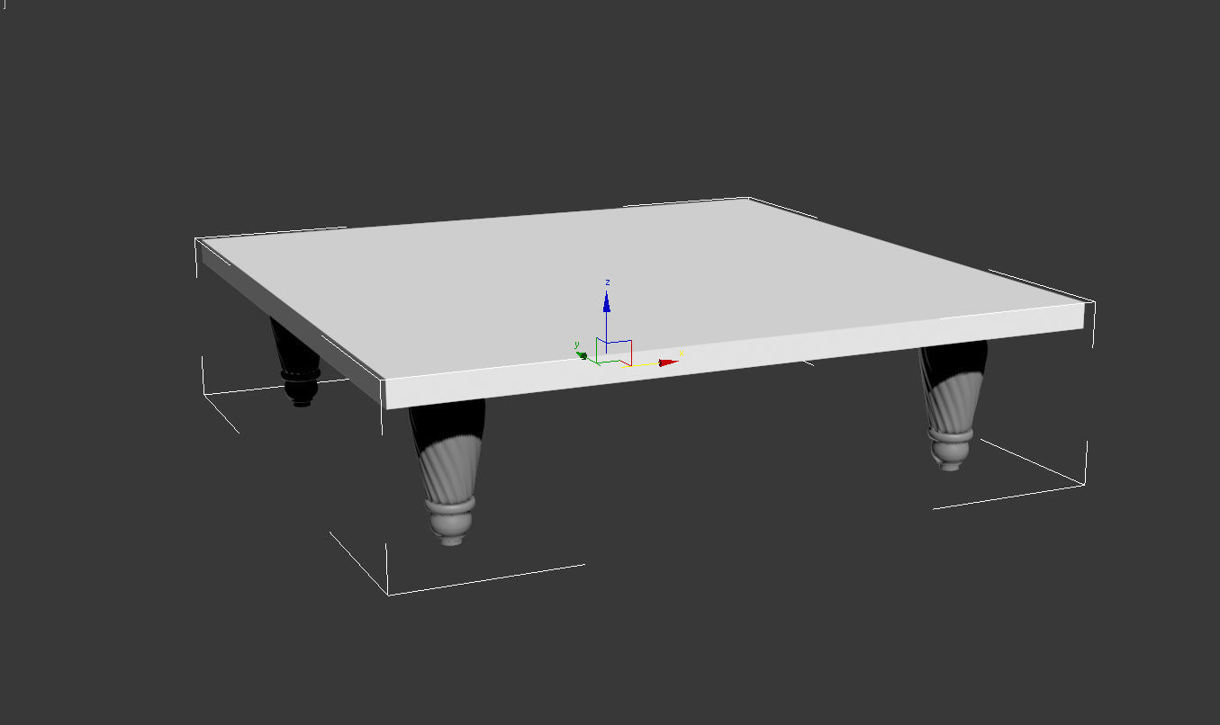 BEDROOM SET 1 coffee table 3D model_16