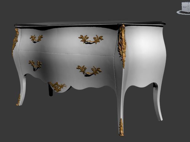 BEDROOM SET 6 chair 3D model_29