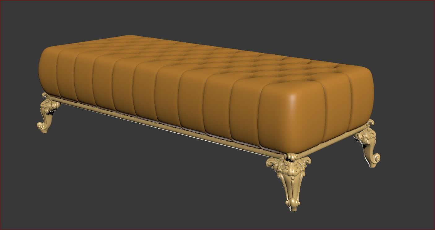 BEDROOM SET 6 chair 3D model_70