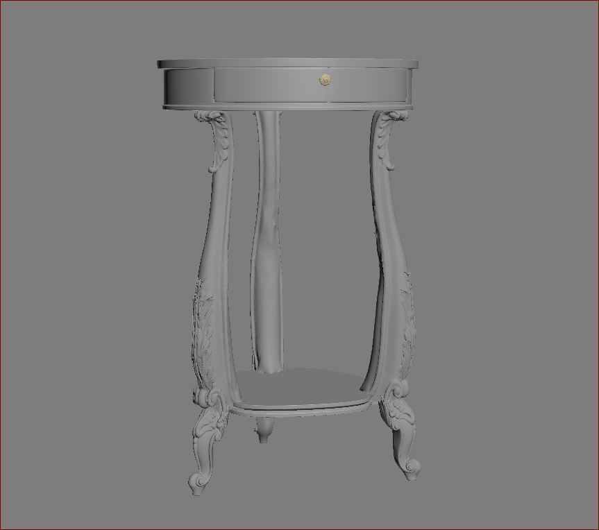 BEDROOM SET 6 chair 3D model_73