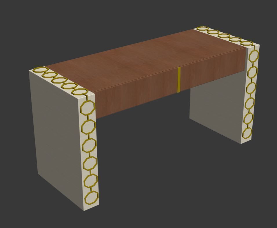 BEDROOM SET 6 chair 3D model_13