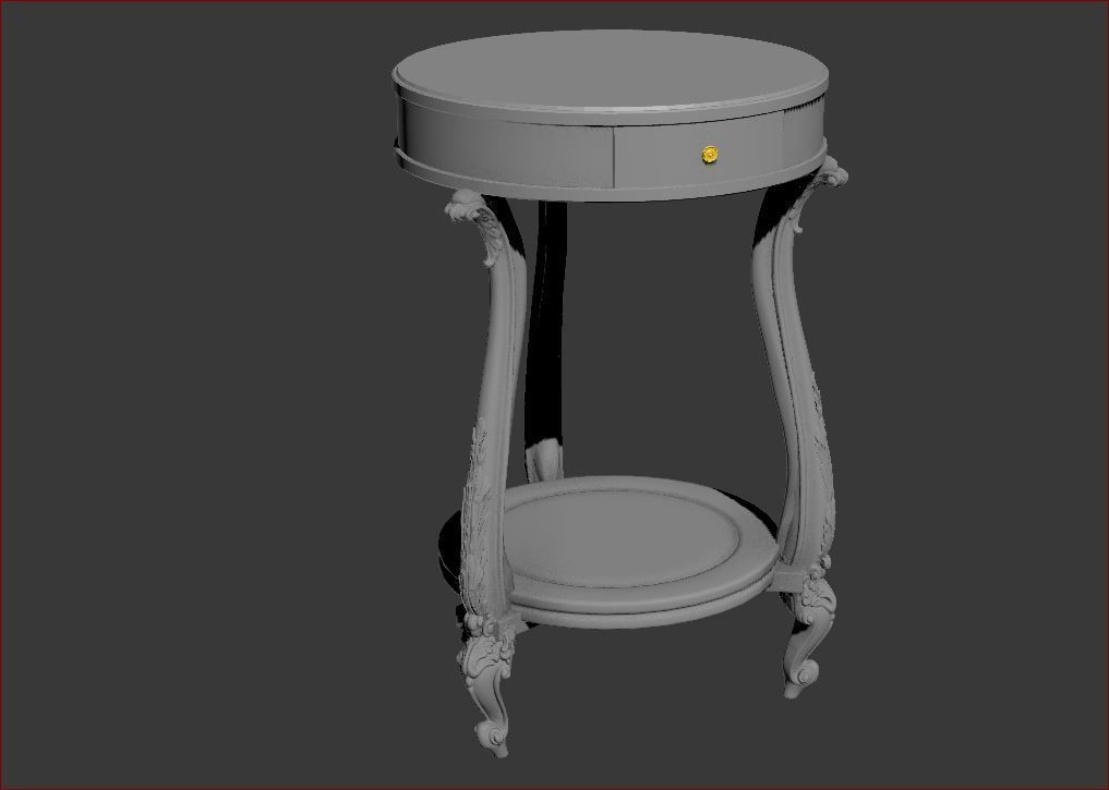 BEDROOM SET 6 chair 3D model_47