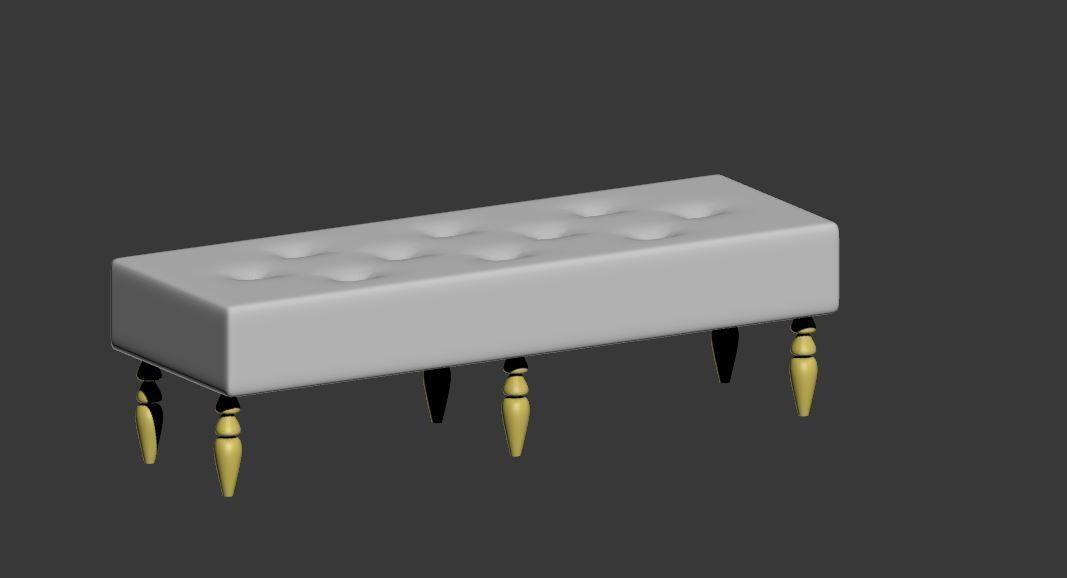 BEDROOM SET 6 chair 3D model_65