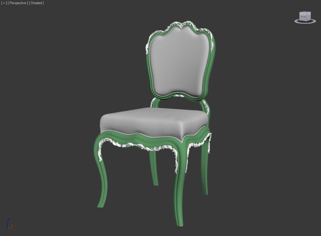 BEDROOM SET 6 chair 3D model_4