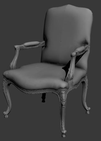 BEDROOM SET 6 chair 3D model_32