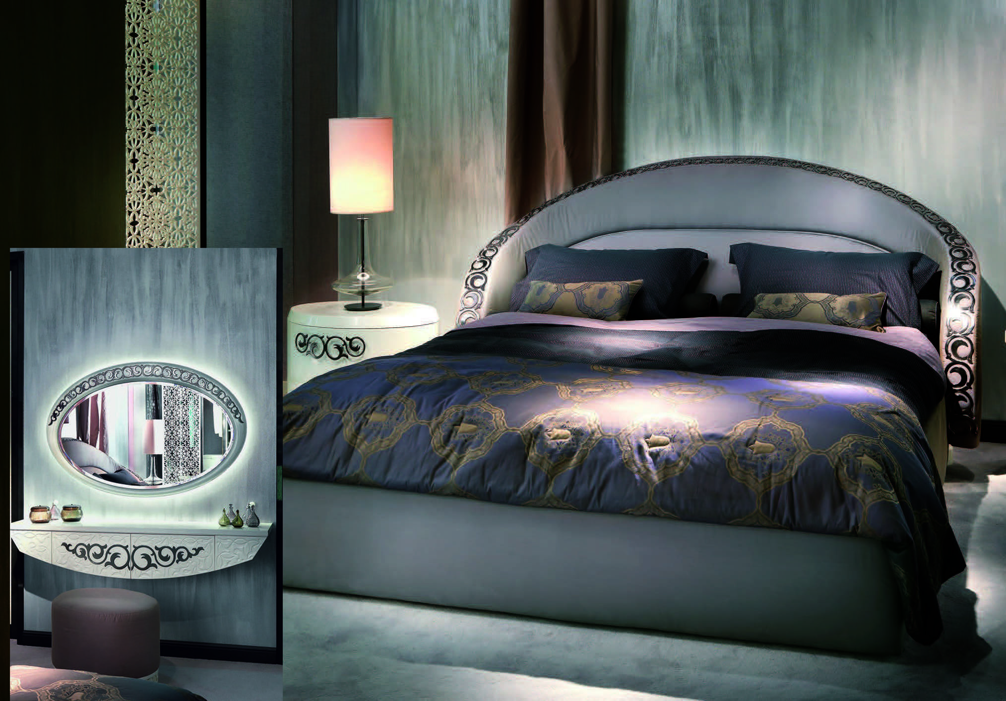 BEDROOM SET 6 chair 3D model_83