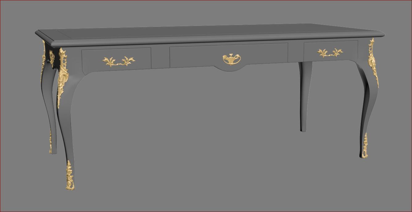 BEDROOM SET 6 chair 3D model_33