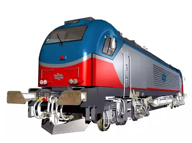 Vossloh Euro 4000 Locomotive 3D model