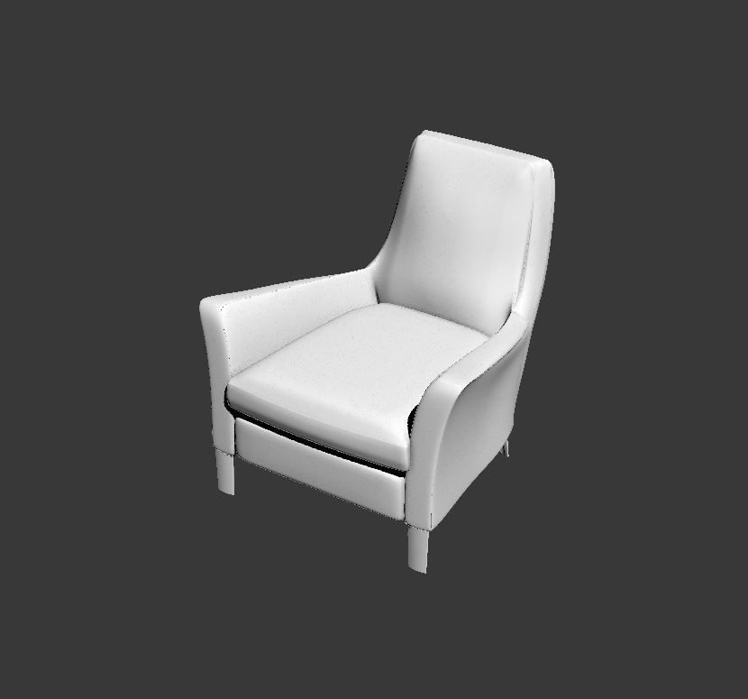 ARM CHAIR 1 3D model_120