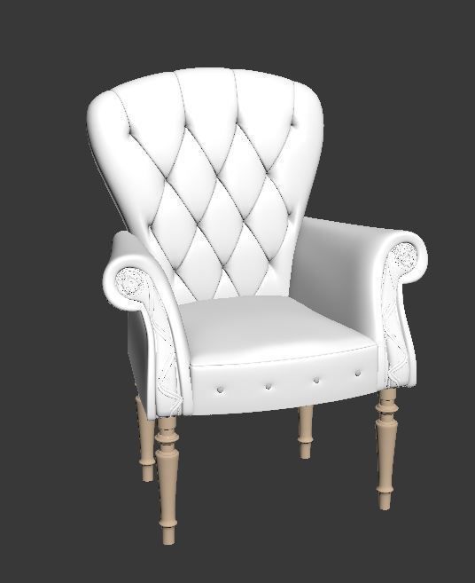 ARM CHAIR 1 3D model_130