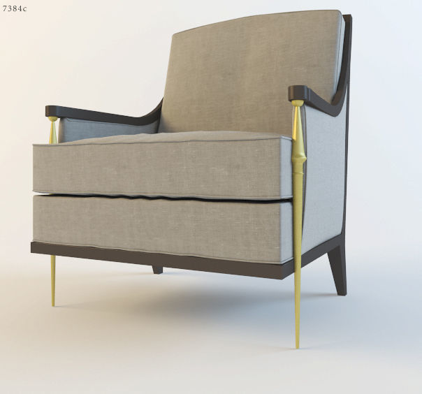 ARM CHAIR 1 3D model_83