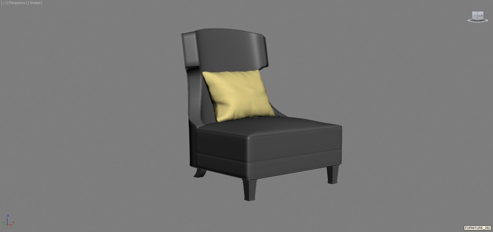 ARM CHAIR 1 3D model_65