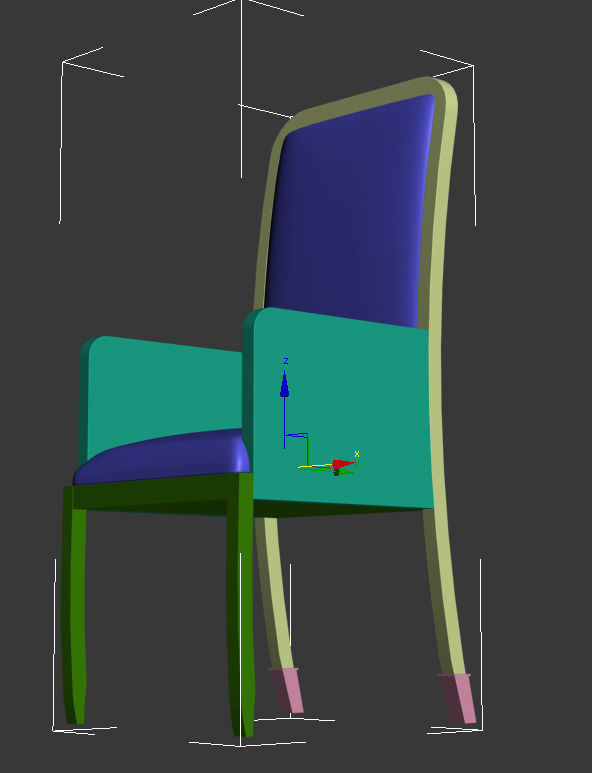 ARM CHAIR 1 3D model_54