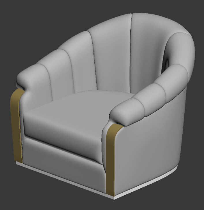 ARM CHAIR 1 3D model_97