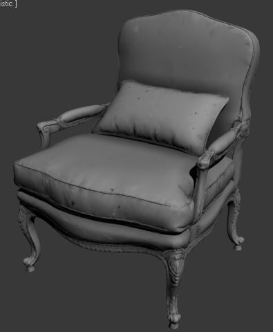 ARM CHAIR 1 3D model_96