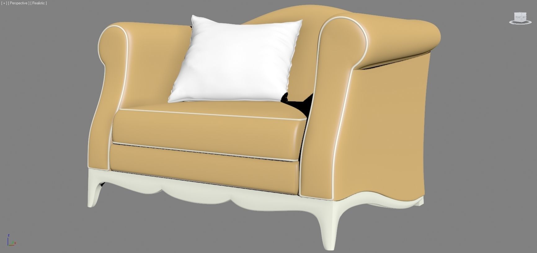 ARM CHAIR 1 3D model_107