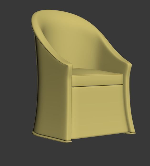 ARM CHAIR 1 3D model_44